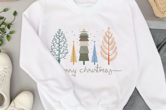 Boho Christmas Tree Clipart Png Svg Review