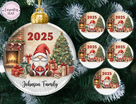 Christmas Family Ornament PNG: Illustrations Review