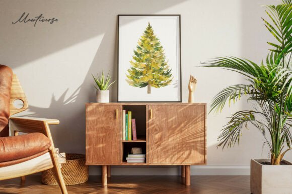 Golden Pine: Christmas Illustrations for Sellers
