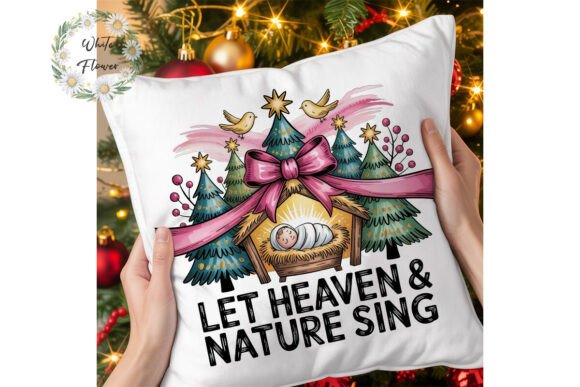 Nativity Christmas Trees PNG Clipart for Illustrations