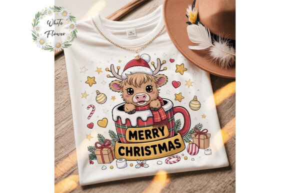 Review: Christmas Cow Hot Cocoa PNG for Illustrations