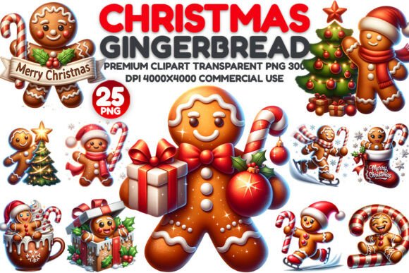 Review: Christmas Gingerbread Illustrations for Design