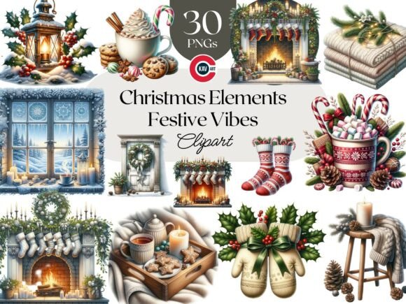 Reviewing Cozy Christmas Illustrations for Sellers