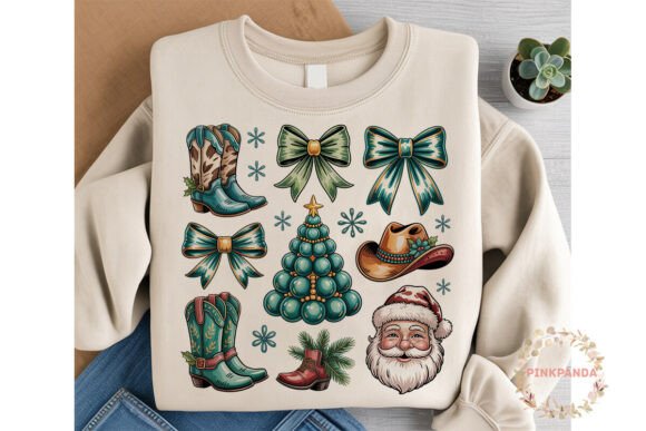 Reviewing the Western Christmas Turquoise Cowhide PNG